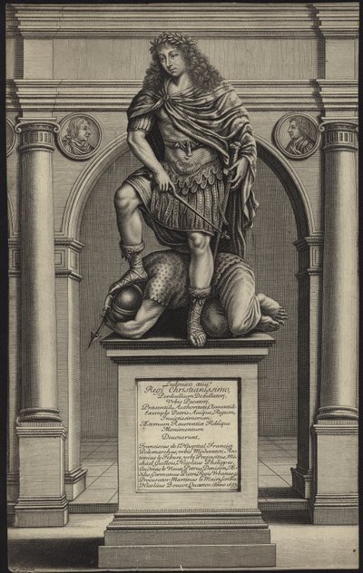 XIII. Lajos francia király szobra alkotó: French School