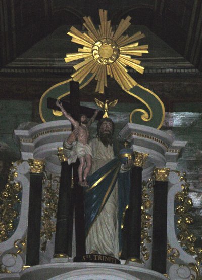 A Szentháromság szobra alkotó: French School