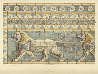 Susa, Lions Frieze alkotó: French School