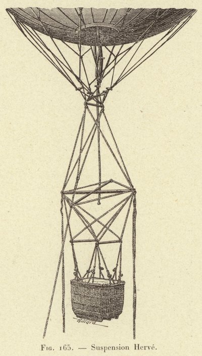 Felfüggesztés Herve (metszet) alkotó: French School