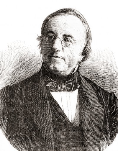 Auguste Arthur de la Rive svájci fizikus, a Les Merveilles de la Science, pub.1870. alkotó: French School