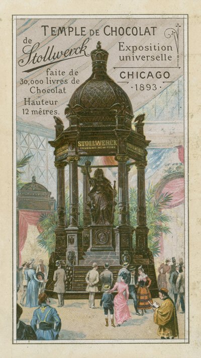 Stollwerck csokoládé temploma alkotó: French School