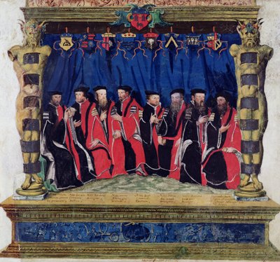 A toulouse-i polgármesterek, 1554-55 alkotó: French School