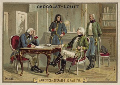 A cherascói fegyverszünet, 1796. április 26 alkotó: French School