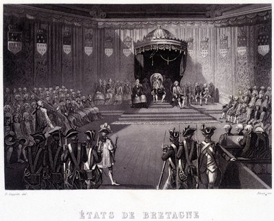 Bretagne és Vendée tartományok közgyűlése alkotó: French School