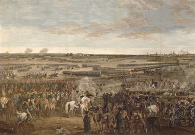 A lipcsei csata, Napóleon részlete az előtérben, 1813. október 18. (lásd: 203343) alkotó: French School
