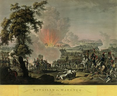 A marengói csata, 1800. június 14 alkotó: French School