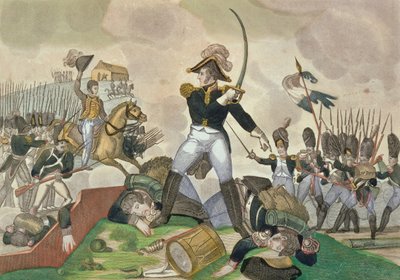 A waterlooi csata, 1815. június 18 alkotó: French School