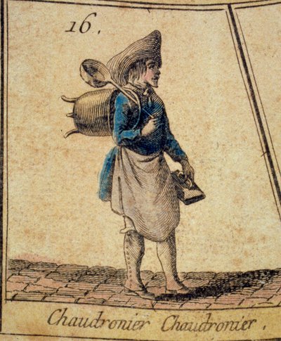 A Boilermaker Részlet a párizsi sikolyok libájáról és a régi korszakokról. 18. századi magángyűjtemény alkotó: French School