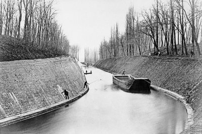 A Canal du Center Genelardban alkotó: French School