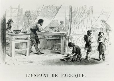 A gyár gyermeke c. 1842 alkotó: French School