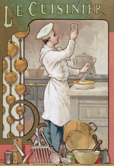 A szakács, 1899 körül alkotó: French School