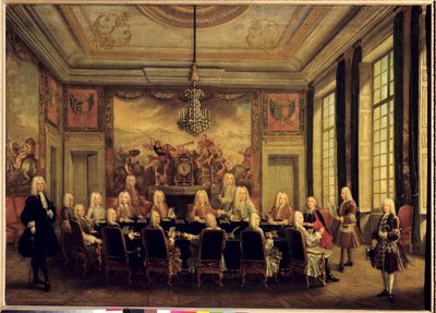 XV. Lajos Kisebbségi Helytartótanácsa (1710-74) alkotó: French School