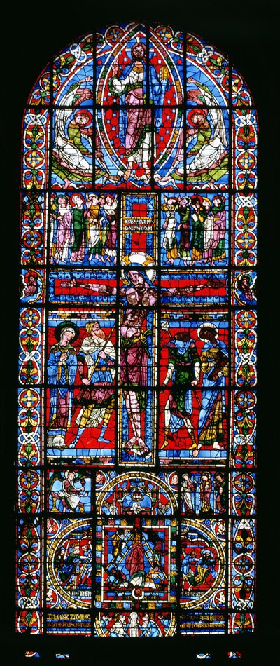 A keresztre feszítés és a mennybemenetel alkotó: French School
