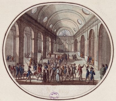 Huszonegy girondista képviselő halála, 1793. október 31. (10 Brumaire, 2. év) alkotó: French School