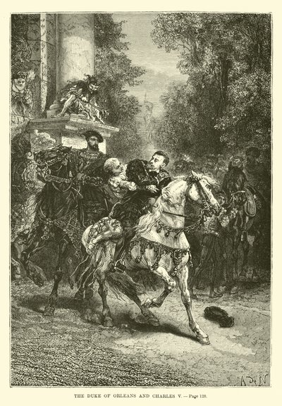 Orléans hercege és V. Károly alkotó: French School
