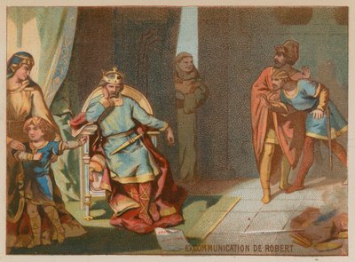 Róbert kiközösítése II alkotó: French School