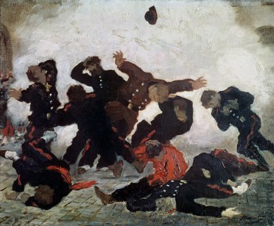A kivégzés 1871 után alkotó: French School