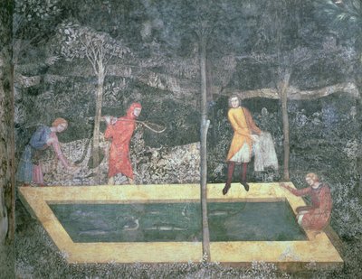 A Halastó, a Szarvasszoba felől, 1343 alkotó: French School