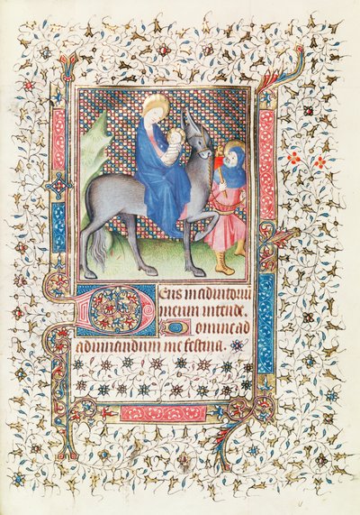 Repülés Egyiptomba, a Heures dAnne de Mathefelontól alkotó: French School
