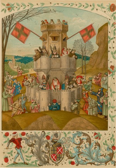A hit erődje alkotó: French School