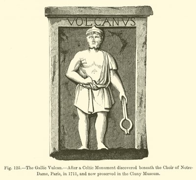 A gall vulkán (metszet) alkotó: French School