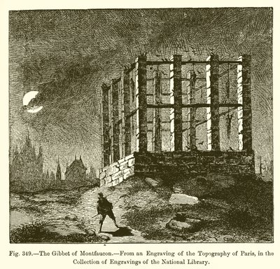 A montfauconi Gibbet alkotó: French School