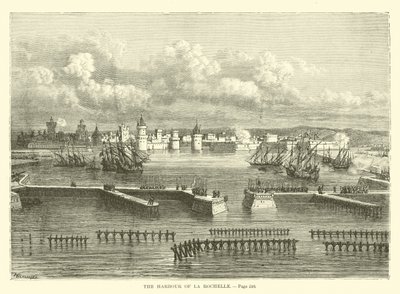 La Rochelle kikötője alkotó: French School
