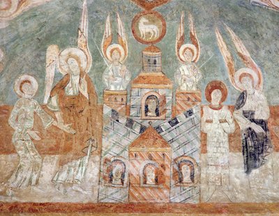 A mennyei Jeruzsálem, 12. század alkotó: French School
