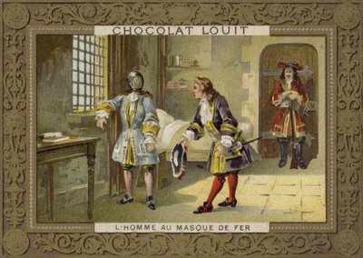 A vasmaszkos ember alkotó: French School