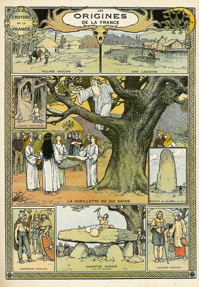Franciaország eredete, a "Histoire de France"-ból alkotó: French School