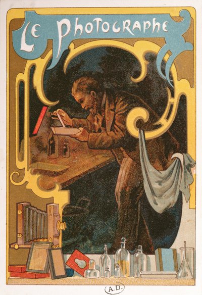 A fényképész, 1899 körül alkotó: French School