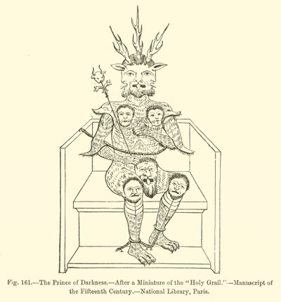 A sötétség hercege (metszet) alkotó: French School