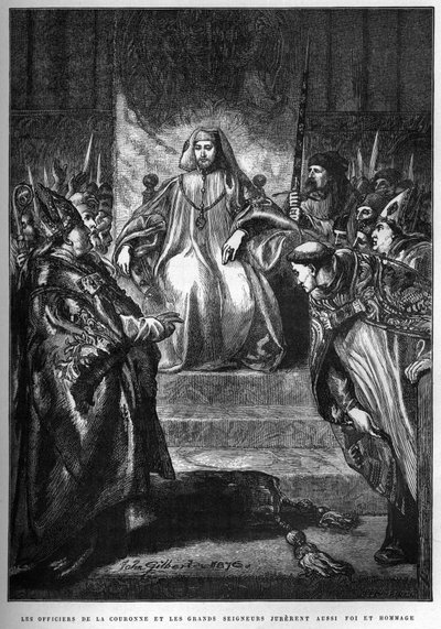 IV. Henrik (1367-1413) angol király kiáltványa alkotó: French School