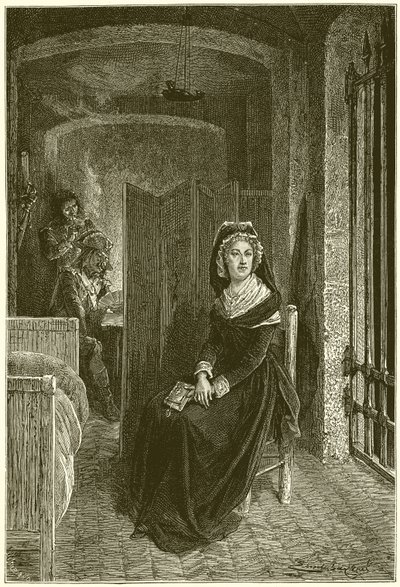 A királynő a portásnál alkotó: French School