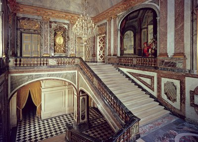 A Queens lépcsőház, 1679 körül alkotó: French School