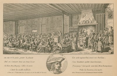 A Ramponaux taverna alkotó: French School