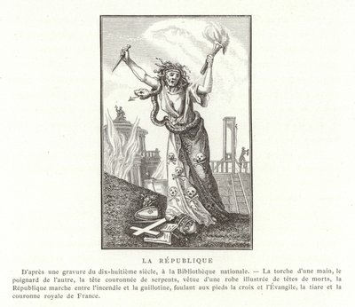 A köztársaság, a francia forradalom alkotó: French School