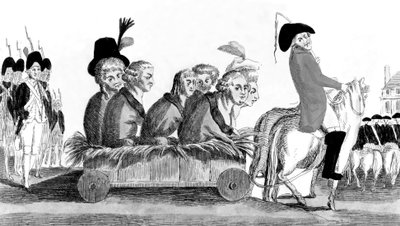 A hazatérés Varennes-ből, 1791. június 21-én alkotó: French School