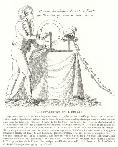 A forradalom és Európa alkotó: French School