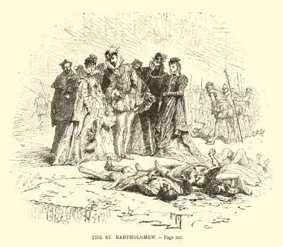 A Szent Bertalan alkotó: French School