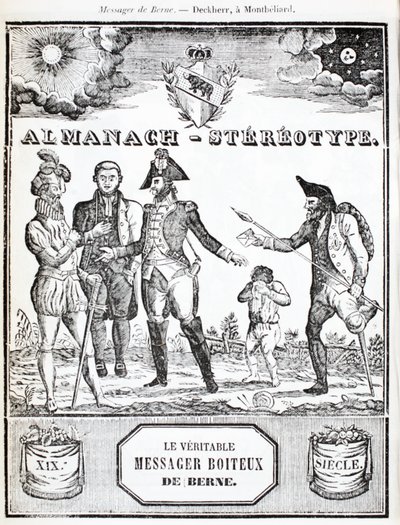 Az igazi béna hírnök, Bern alkotó: French School