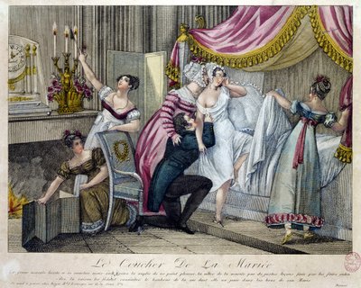 A nászéjszaka, 1820 körül alkotó: French School