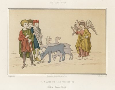 Az angyal és a pásztorok alkotó: French School