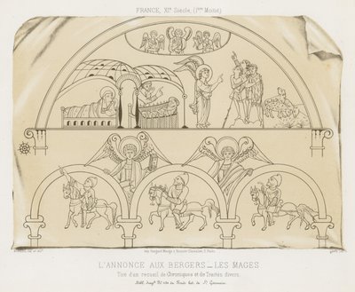 Die Verkündigung an die Hirten von French School