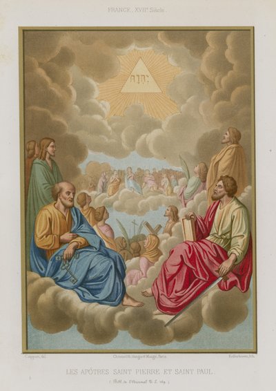 Szent Péter és Szent Pál apostolok alkotó: French School