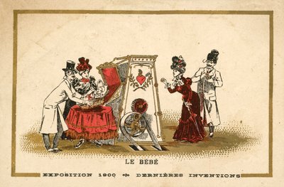 A baba (chromolitho) alkotó: French School