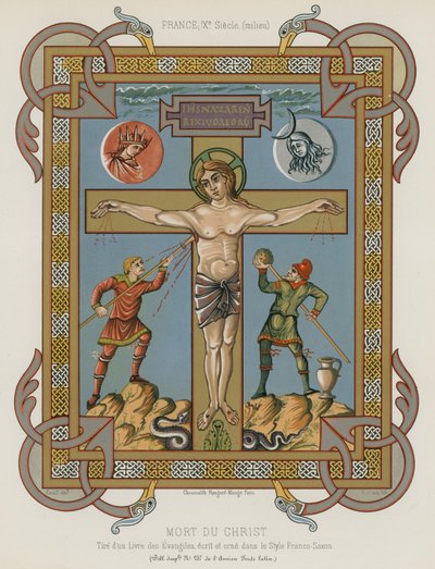 Krisztus halála alkotó: French School