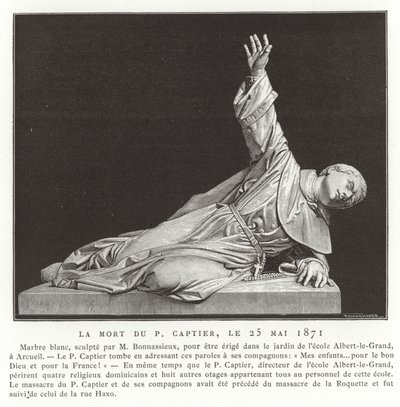 Pere Captier halála, 1871. május 25 alkotó: French School