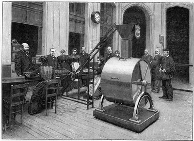 A Credit Foncier szalonja 1898-ban. alkotó: French School